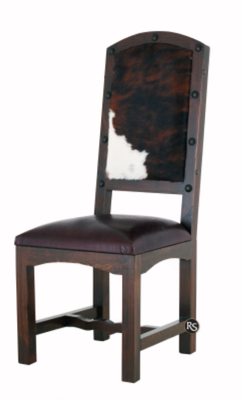 Grand Hacienda Boveda Chair-Pictured in Chestnut Finish