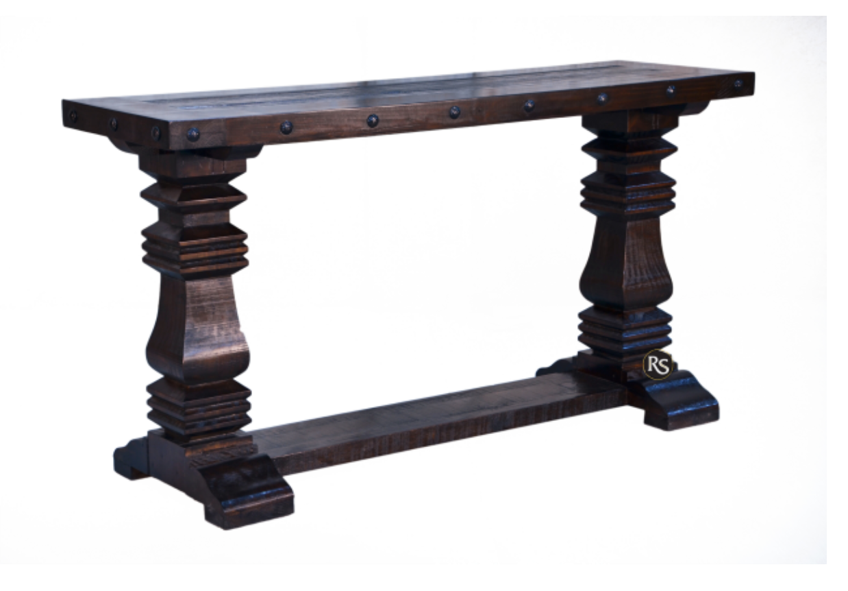 Hacienda Sofa Table-Old West Finish