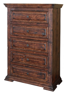 1020 Terra Dark Walnut Tall Chest