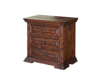1020 Terra Nightstand in Dark Walnut Finish