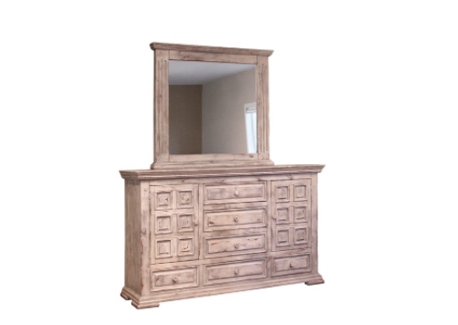 1022 Terra Dresser in White Finish