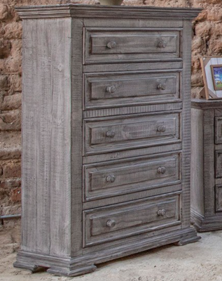 Terra Chest in Gray Finish