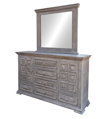 Terra Dresser in Gray Finish