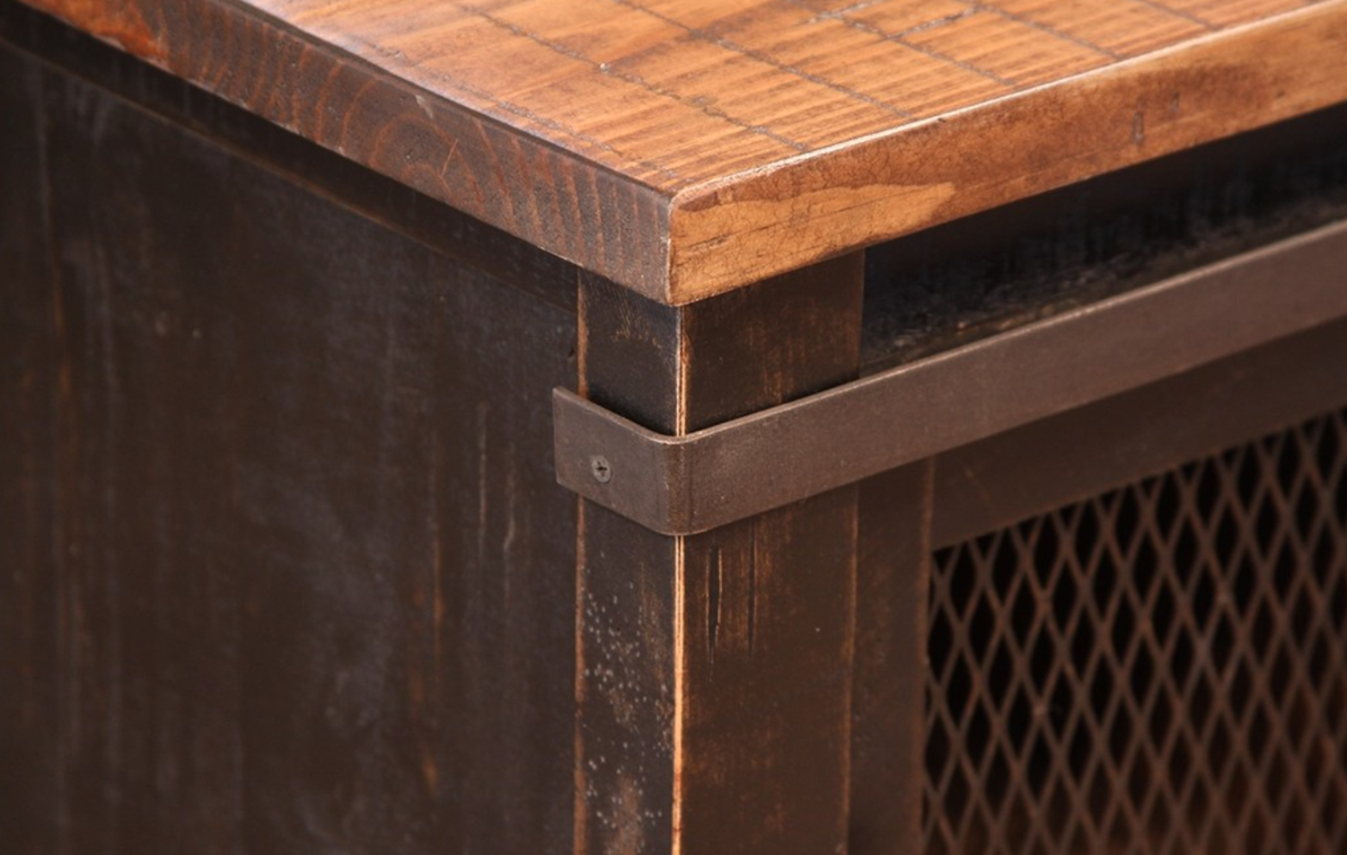 370 Pueblo Black Coffee Table with 2 End Tables