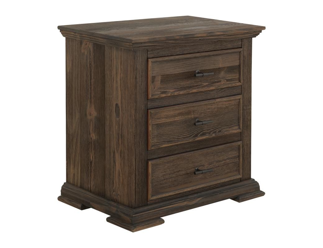 DESIRE 3 Drawer Nightstand