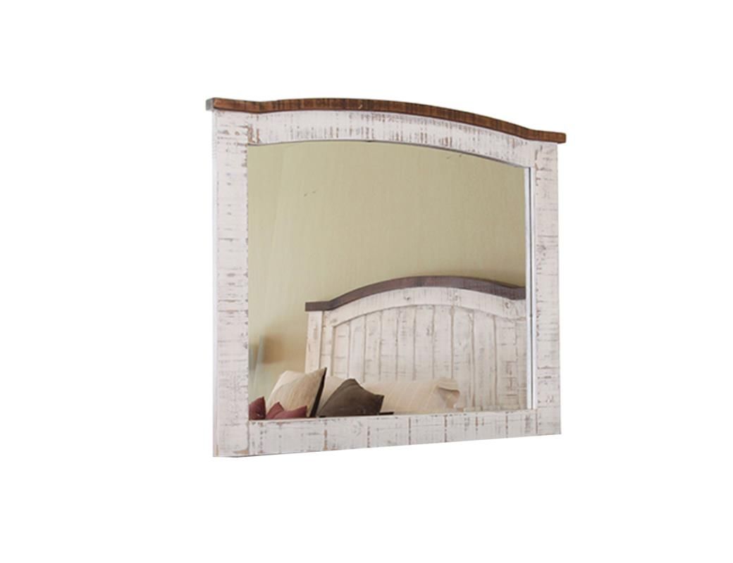PUEBLO WHITE MIRROR