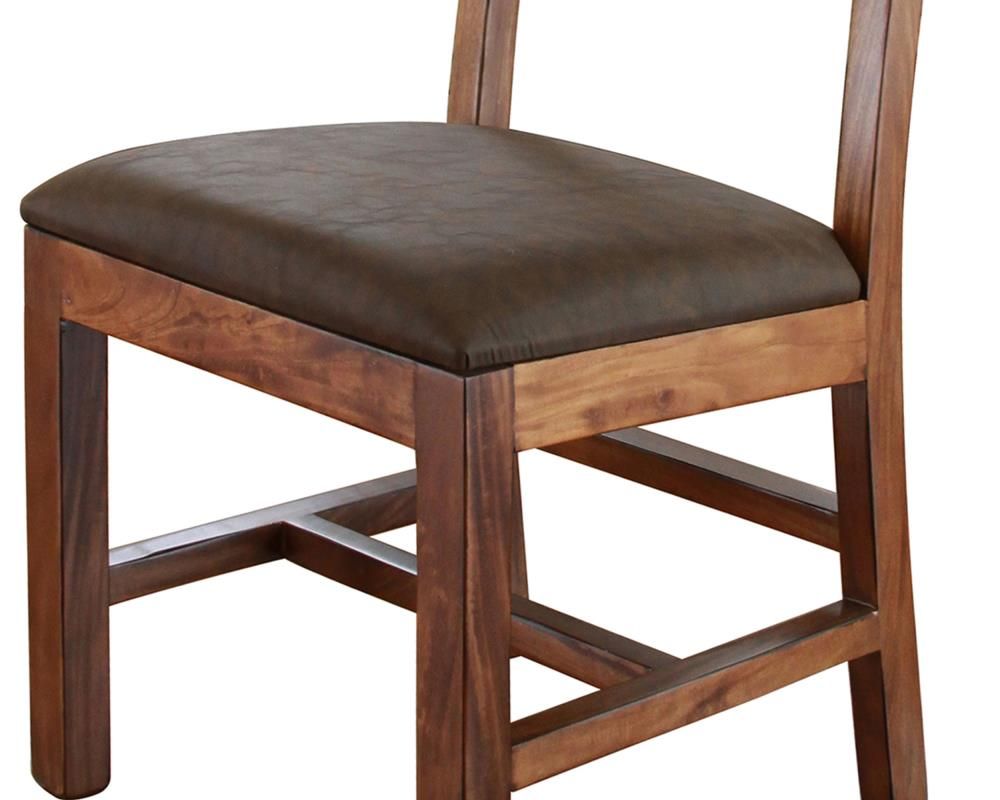 PAROTA UPHOLSTERED SEAT WOODEN CHAIR