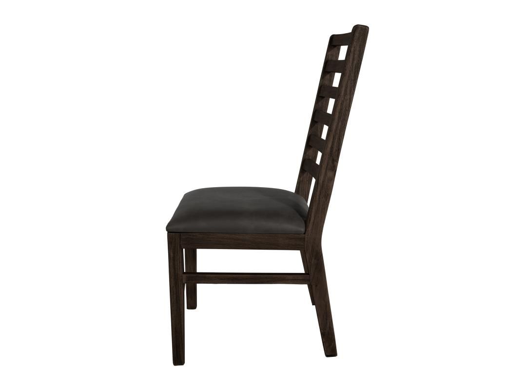 BALAM UPHOLSTERED SEAT WOODEN CHAIR