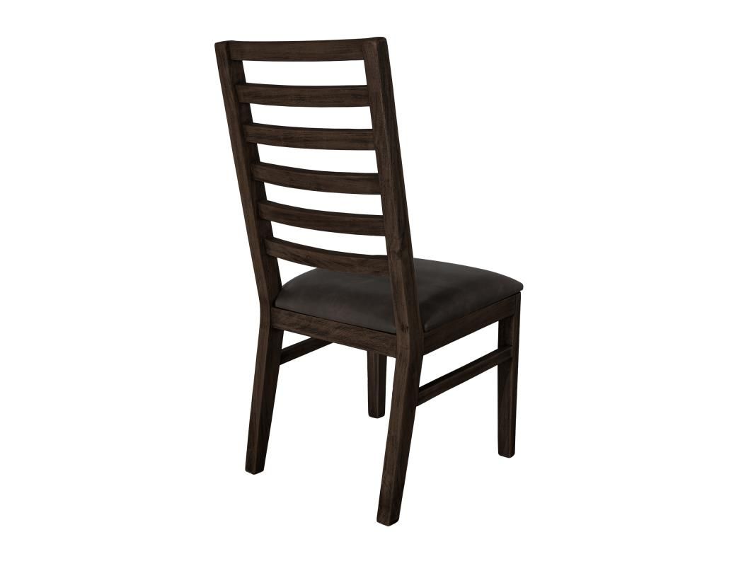 BALAM UPHOLSTERED SEAT WOODEN CHAIR