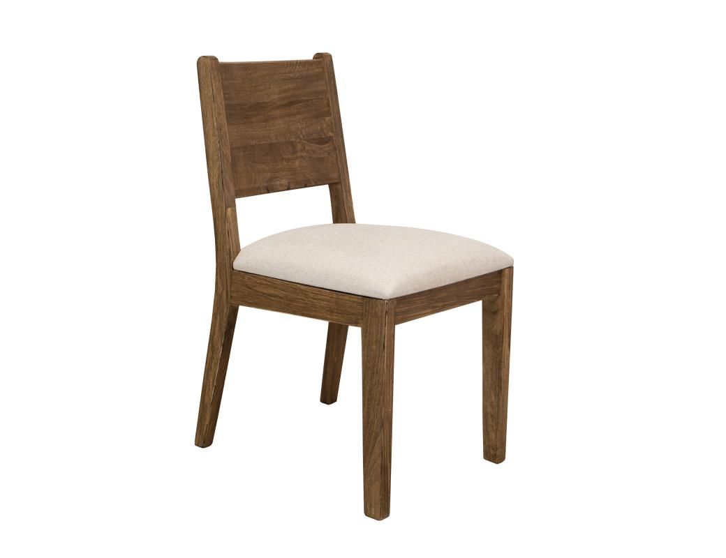OLIMPIA UPHOLSTERED SEAT WOODEN CHAIR