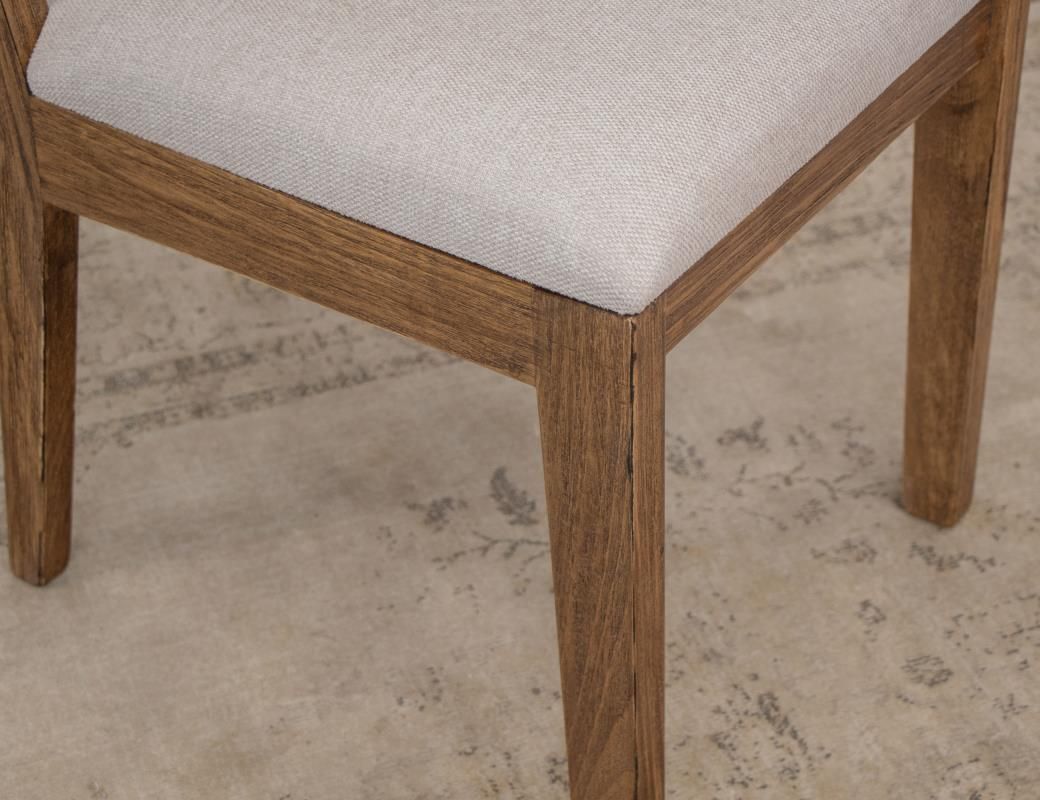 OLIMPIA UPHOLSTERED SEAT WOODEN CHAIR