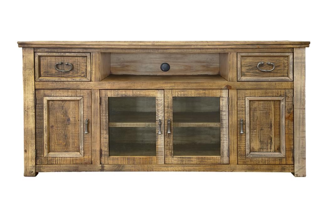 MONTANA 2 DRAWER 4 DOORS 70&quot; TV STAND