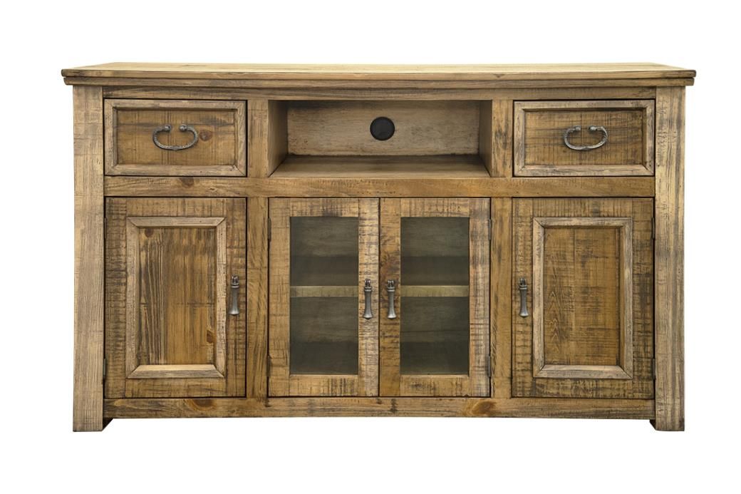 MONTANA 2 DRAWER 4 DOORS 60&quot; TV STAND