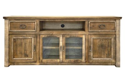 MONTANA 2 DRAWER 4 DOORS 80&quot; TV STAND