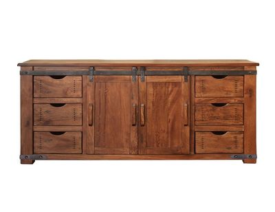 PAROTA 6 DRAWER 2 DOOR 70&#39;&#39; TV STAND