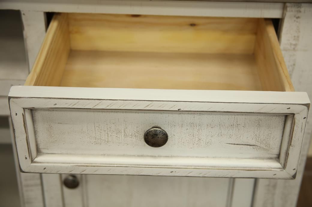 STONE 2 DRAWER 4 DOORS 80&#39;&#39; TV STAND