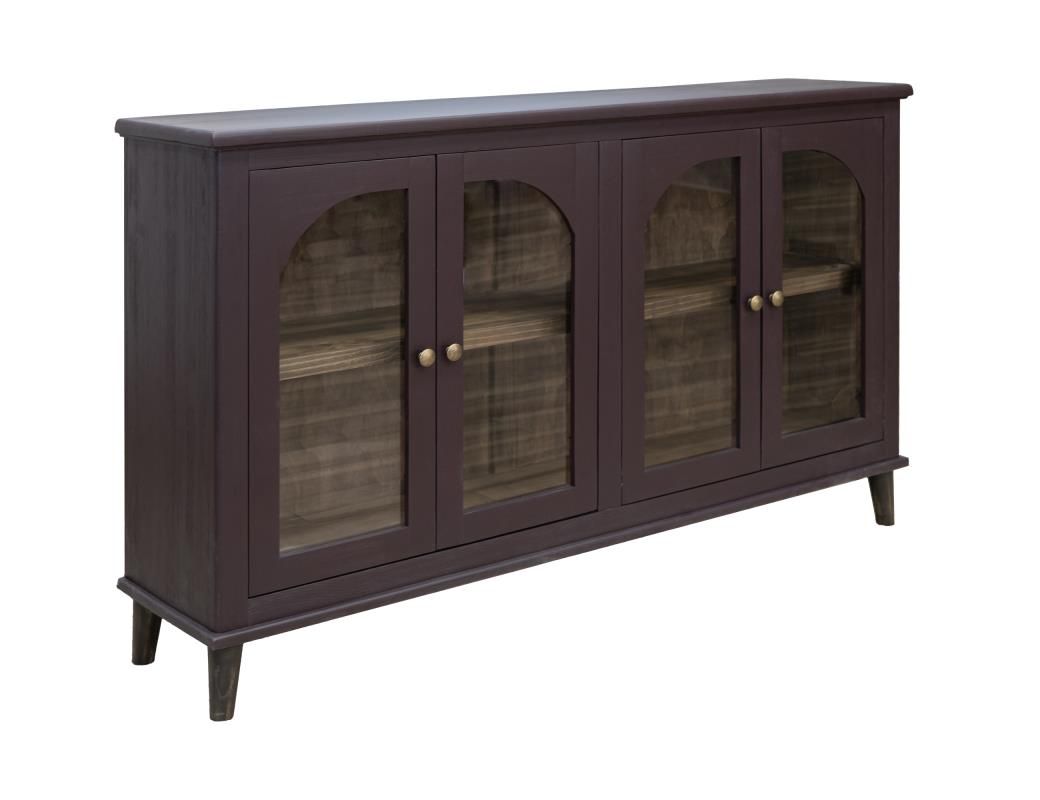 GENOVA 4 GLASS DOORS CONSOLE