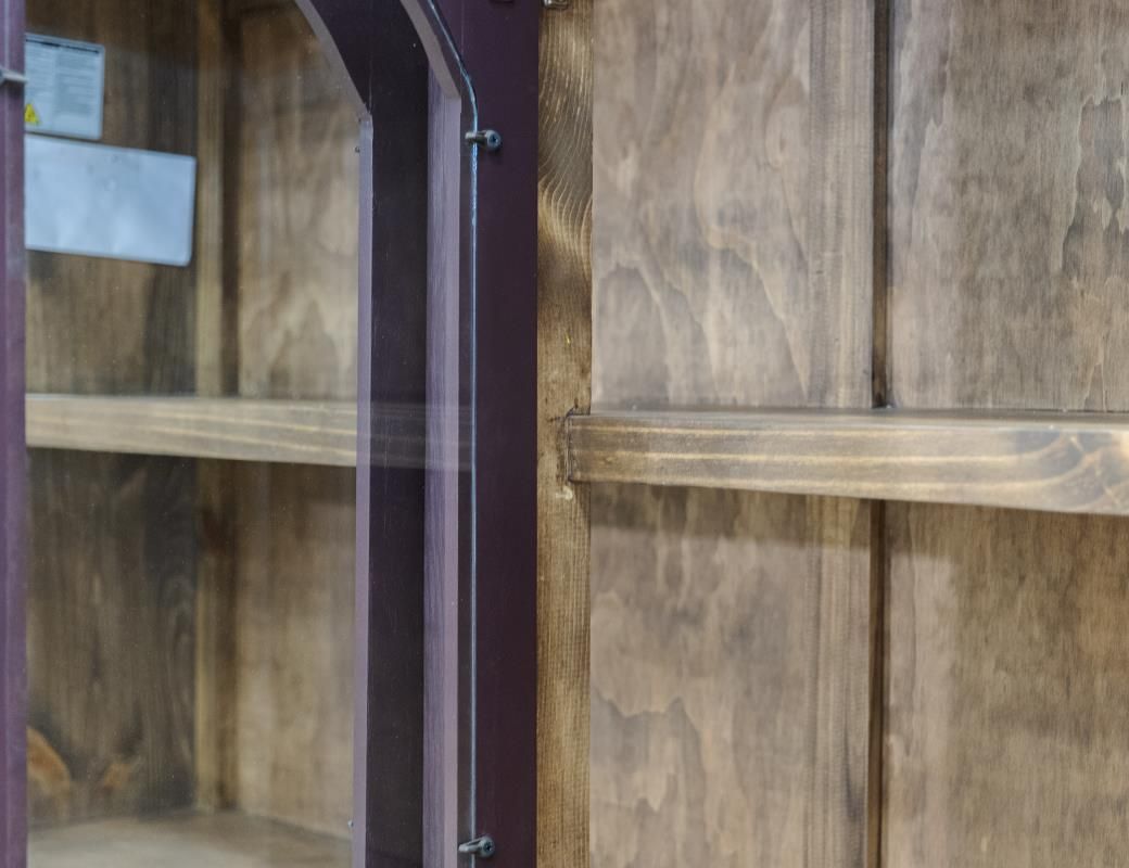 GENOVA 4 GLASS DOORS CONSOLE