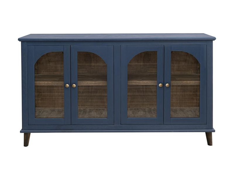 GENOVA 4 GLASS DOORS CONSOLE