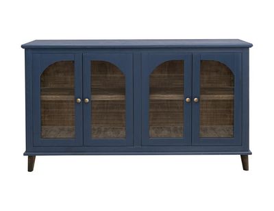 GENOVA 4 GLASS DOORS CONSOLE