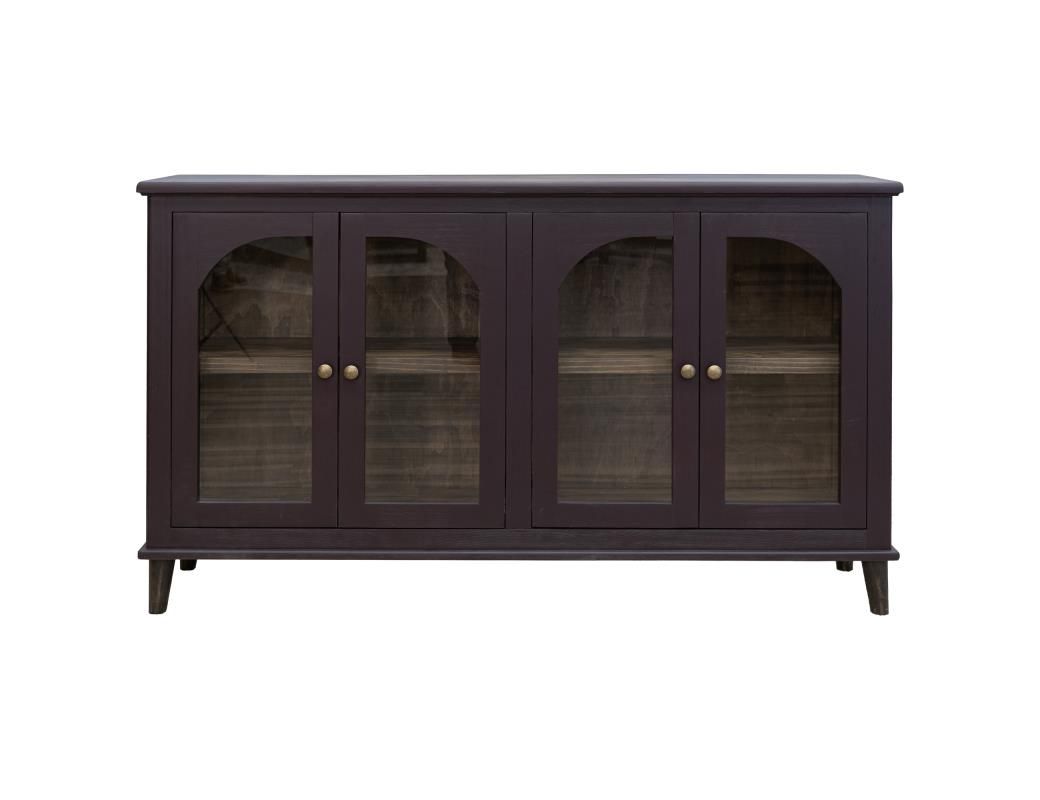 GENOVA 4 GLASS DOORS CONSOLE