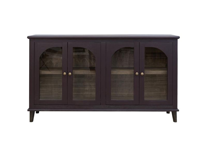 GENOVA 4 GLASS DOORS CONSOLE