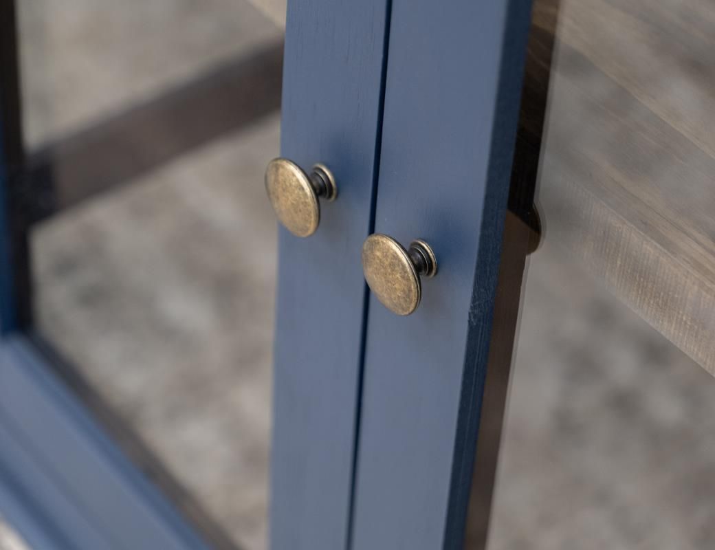 GENOVA 4 GLASS DOORS CONSOLE