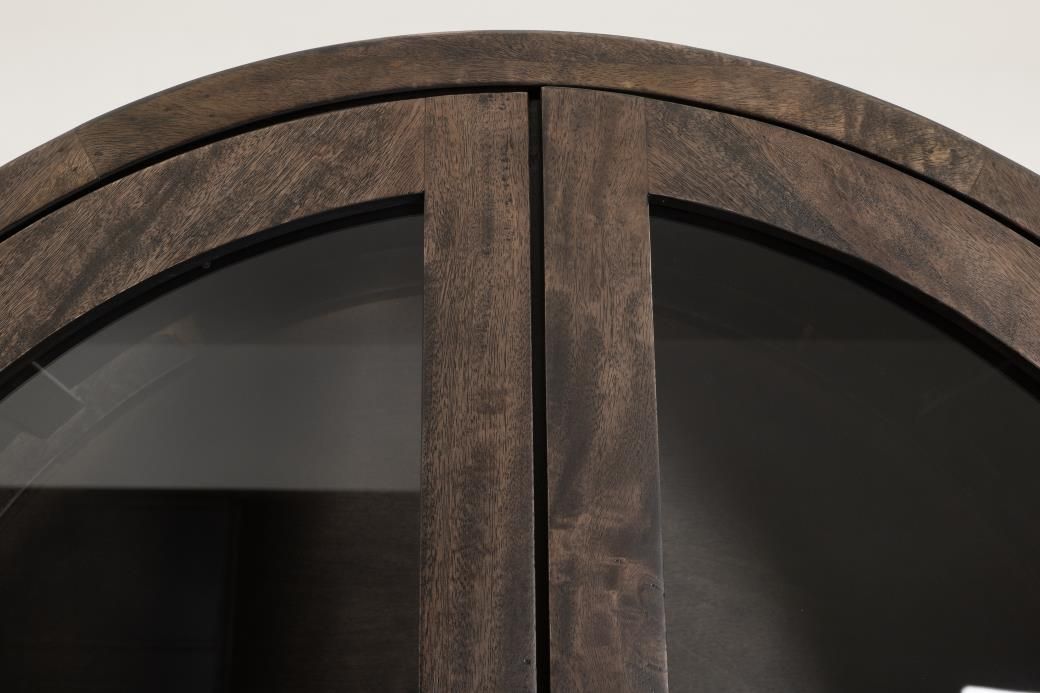 BALAM 2 DRAWER &amp; 2 GLASS DOORS