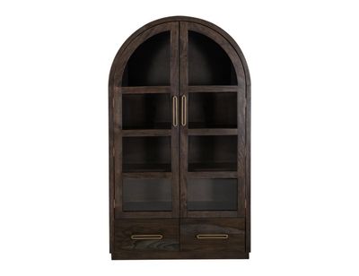 BALAM 2 DRAWER &amp; 2 GLASS DOORS