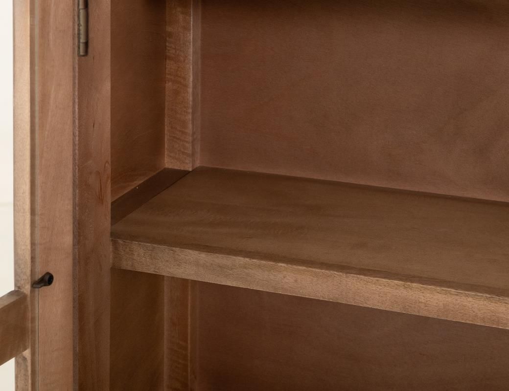 BALAM 2 DRAWER &amp; 2 GLASS DOORS