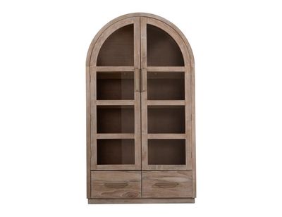 BALAM 2 DRAWER &amp; 2 GLASS DOOR