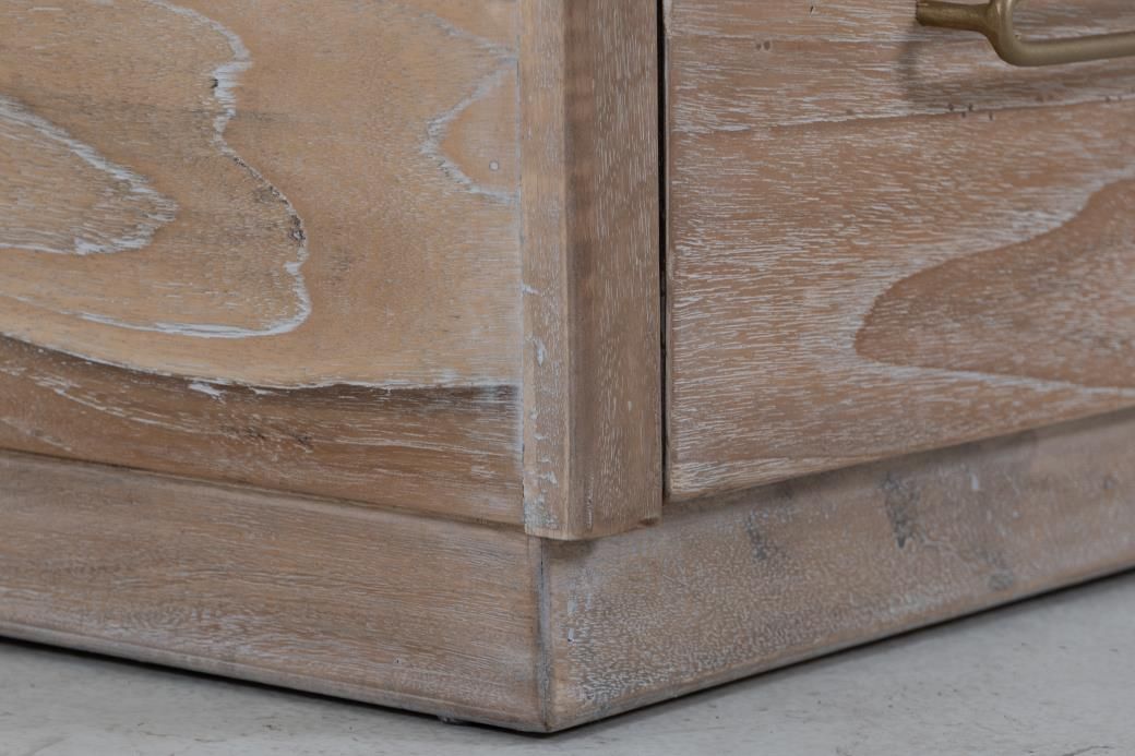 BALAM 2 DRAWER &amp; 2 GLASS DOOR