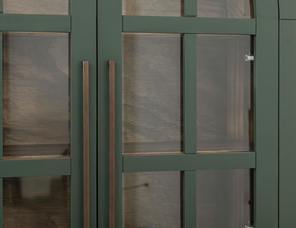 OBSIDIAN 2 GLASS DOORE CABINET