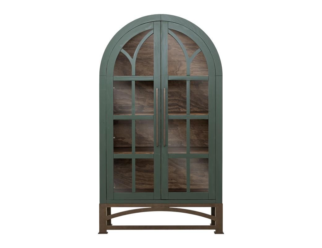 OBSIDIAN 2 GLASS DOORE CABINET