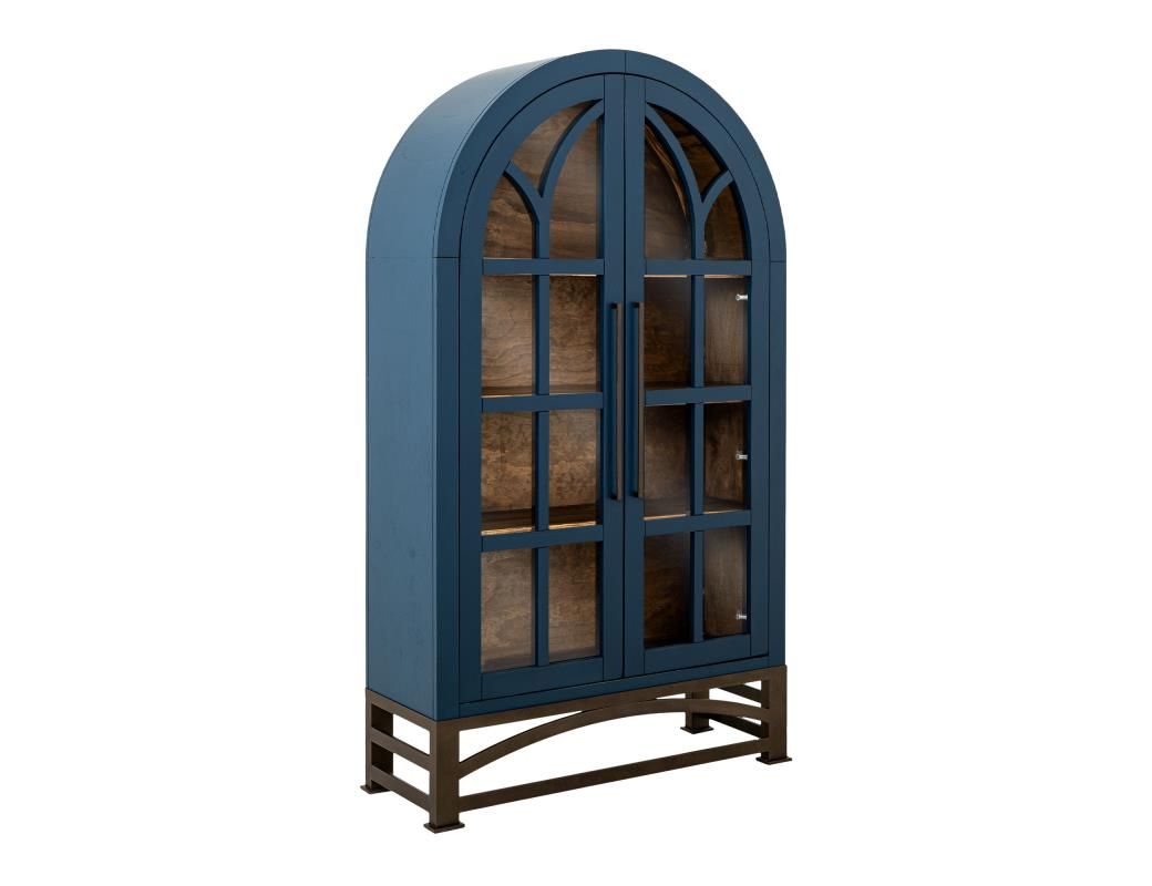 OBSIDIAN 2 GLASS DOORE CABINET