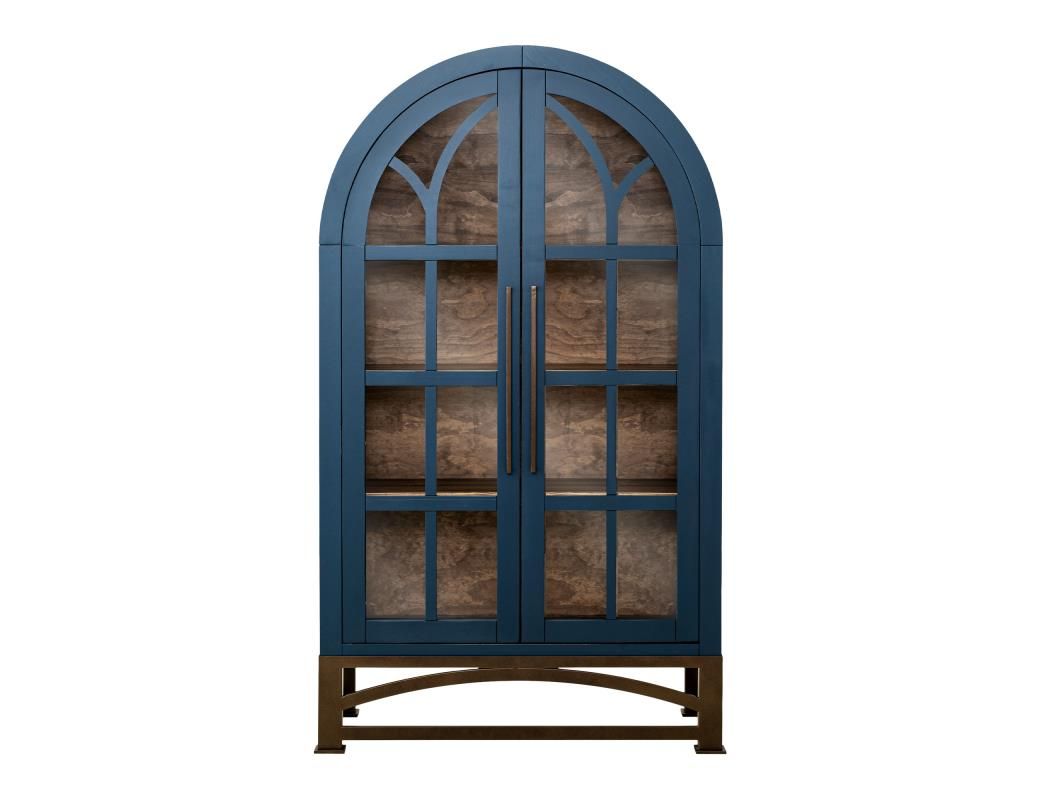 OBSIDIAN 2 GLASS DOORE CABINET