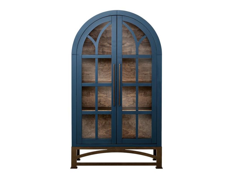 OBSIDIAN 2 GLASS DOORE CABINET