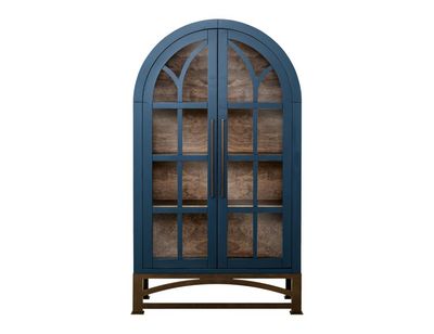 OBSIDIAN 2 GLASS DOORE CABINET