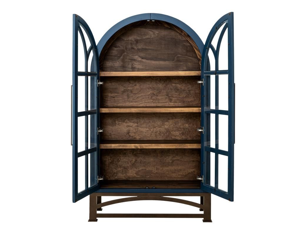OBSIDIAN 2 GLASS DOORE CABINET