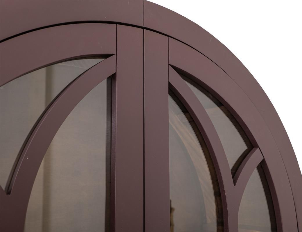 OBSIDIAN 2 GLASS DOORE CABINET