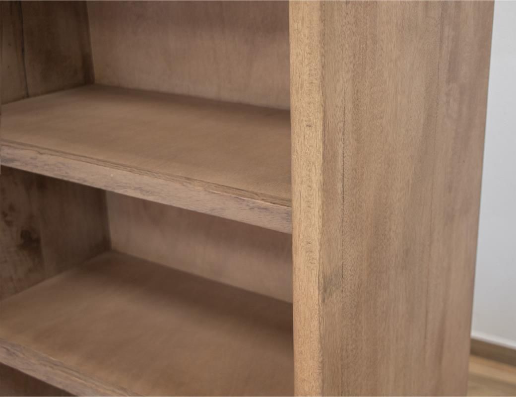NATURAL PAROTA 5 SHELVES BOOKCASE