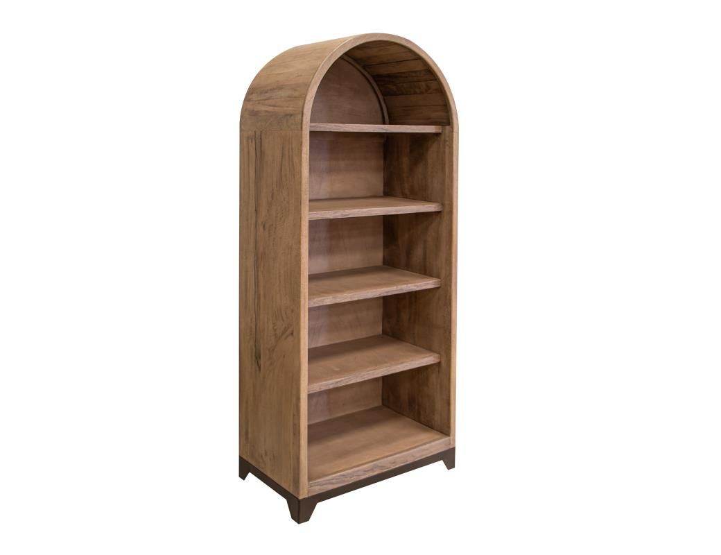 NATURAL PAROTA 5 SHELVES BOOKCASE