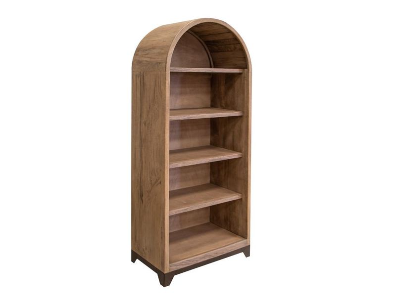 NATURAL PAROTA 5 SHELVES BOOKCASE