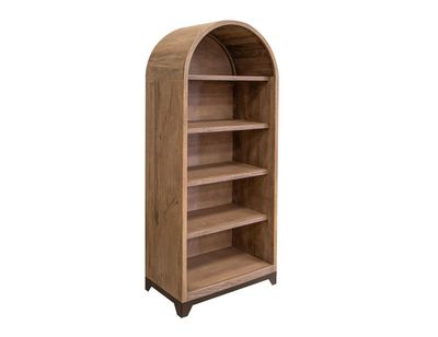 NATURAL PAROTA 5 SHELVES BOOKCASE