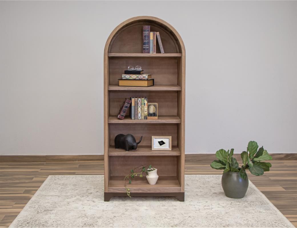 NATURAL PAROTA 5 SHELVES BOOKCASE