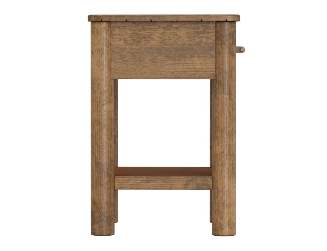 OLIMPIA 1 DRAWER CHAIRSIDE TABLE