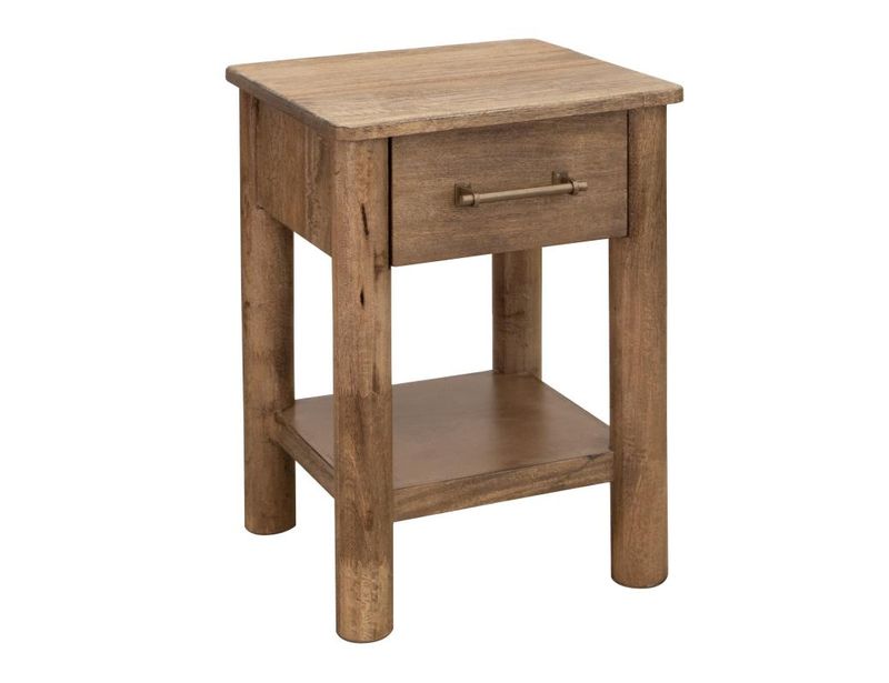 OLIMPIA 1 DRAWER CHAIRSIDE TABLE