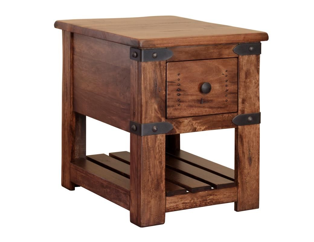 PAROTA 1 DRAWER CHAIRSIDE TABLE