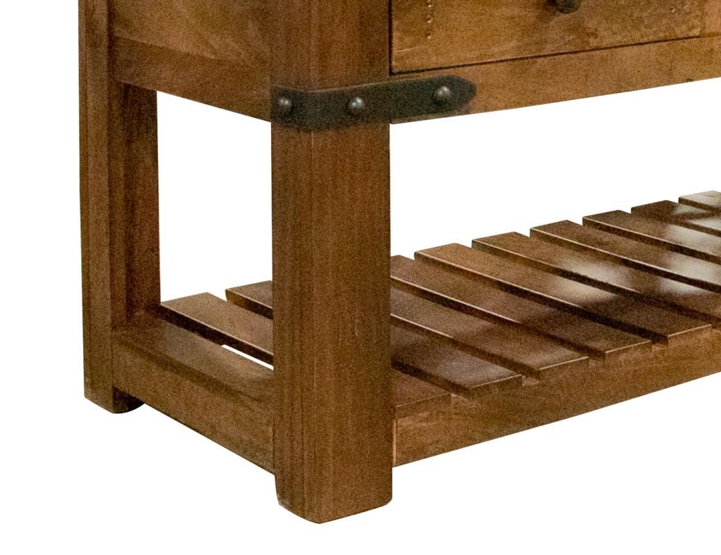 PAROTA 6 DRAWER SOFA TABLE
