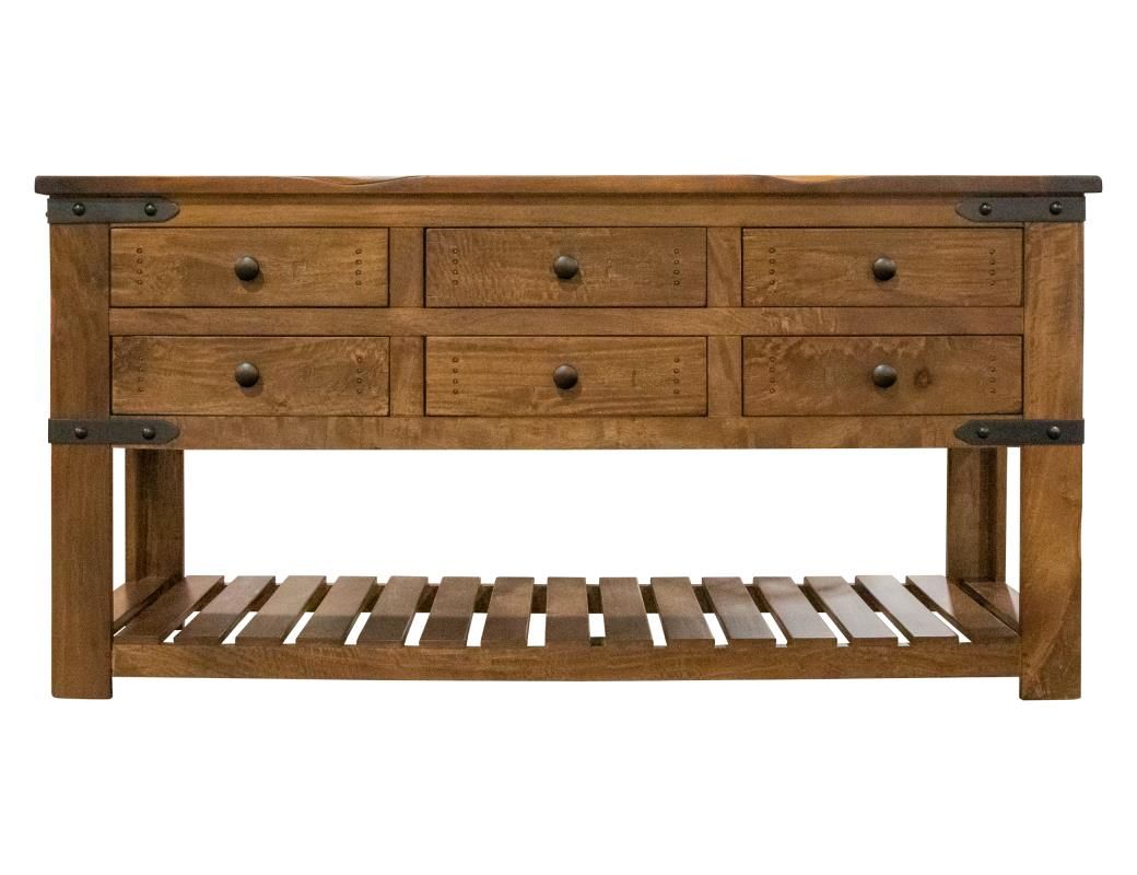 PAROTA 6 DRAWER SOFA TABLE